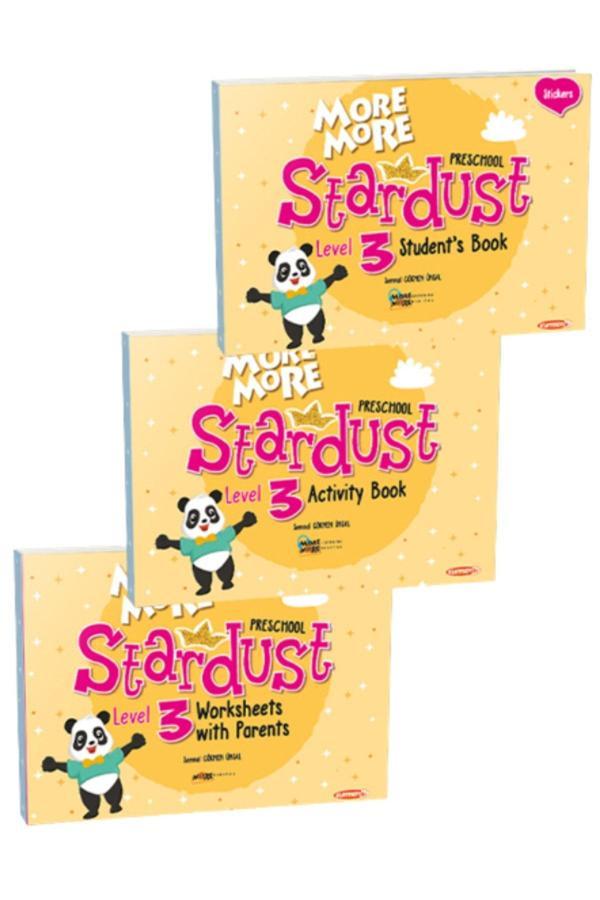 MORE MORE İNGİLİZCE LEVEL 3 PRESCHOOL STARDUST 5-6 YAŞ (3 LÜ SET) - Kurmay Elt Yayınları - Image 1