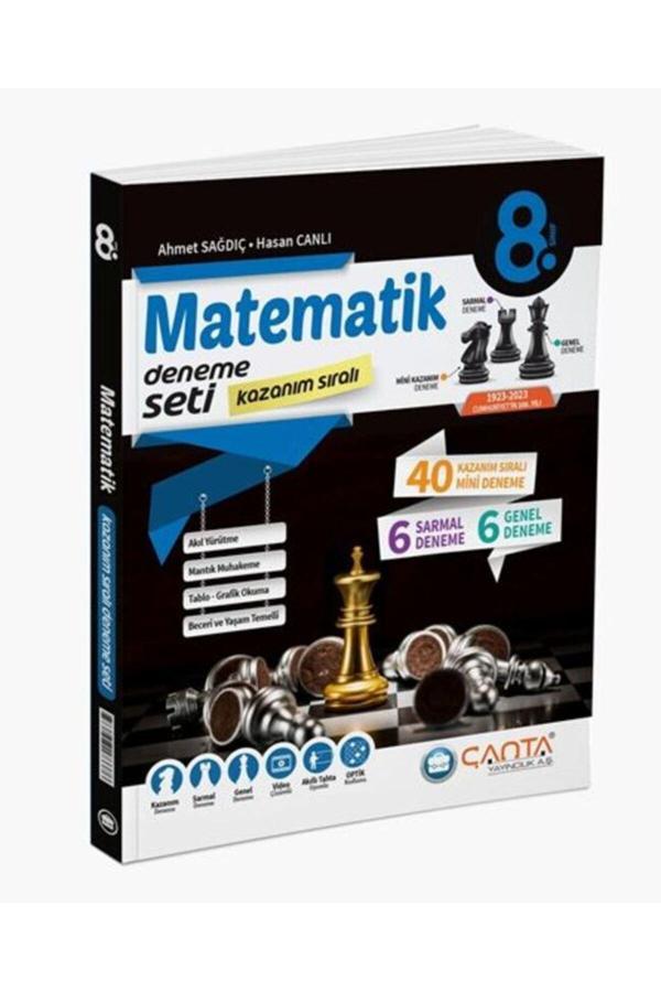 Çanta Yayıncılık 8 Sınıf Matematik Kazanım Sıralı Deneme Seti - Çanta Yayıncılık - Image 1
