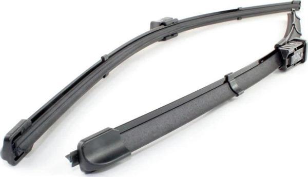 Vw Golf5-Golf6-Jetta-Passat-Caddy-Yeti 2004- Silecek Süpürgesı Ön Takım 119305 ( 600 / 475 Mm ) (Muz - Image 1