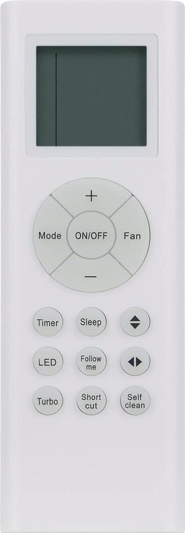 Midea RG66A1/BGEF – RG66B3/BGEF Klima Kumandası - Image 1