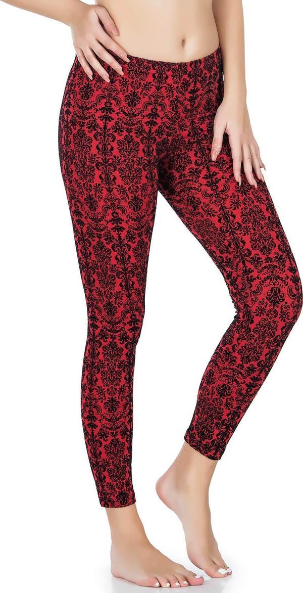 Varak Desenli Kadın Tayt - Image 1