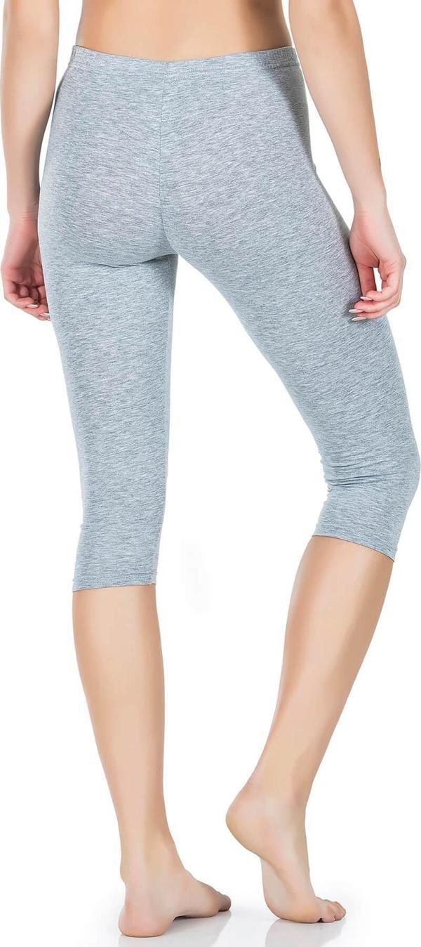 Lastikli Kısa Kadın Tayt - Image 1