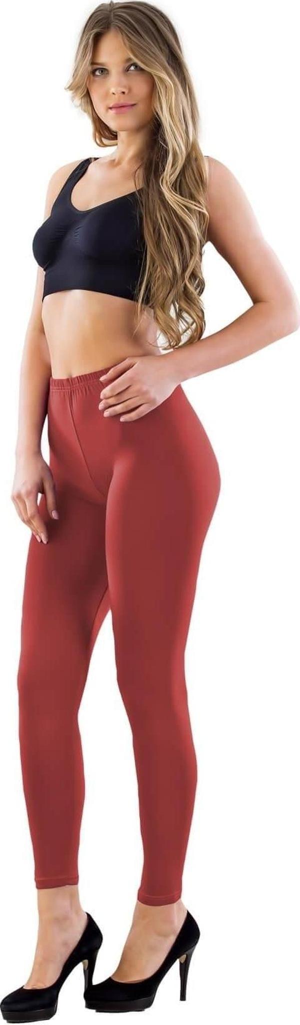 KIRMIZI   Full Ligralı Uzun Tayt - Image 1