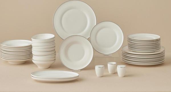 Karaca Elegance Bone Alba 53 Parça 12 Kişilik Yemek Takımı - Image 1
