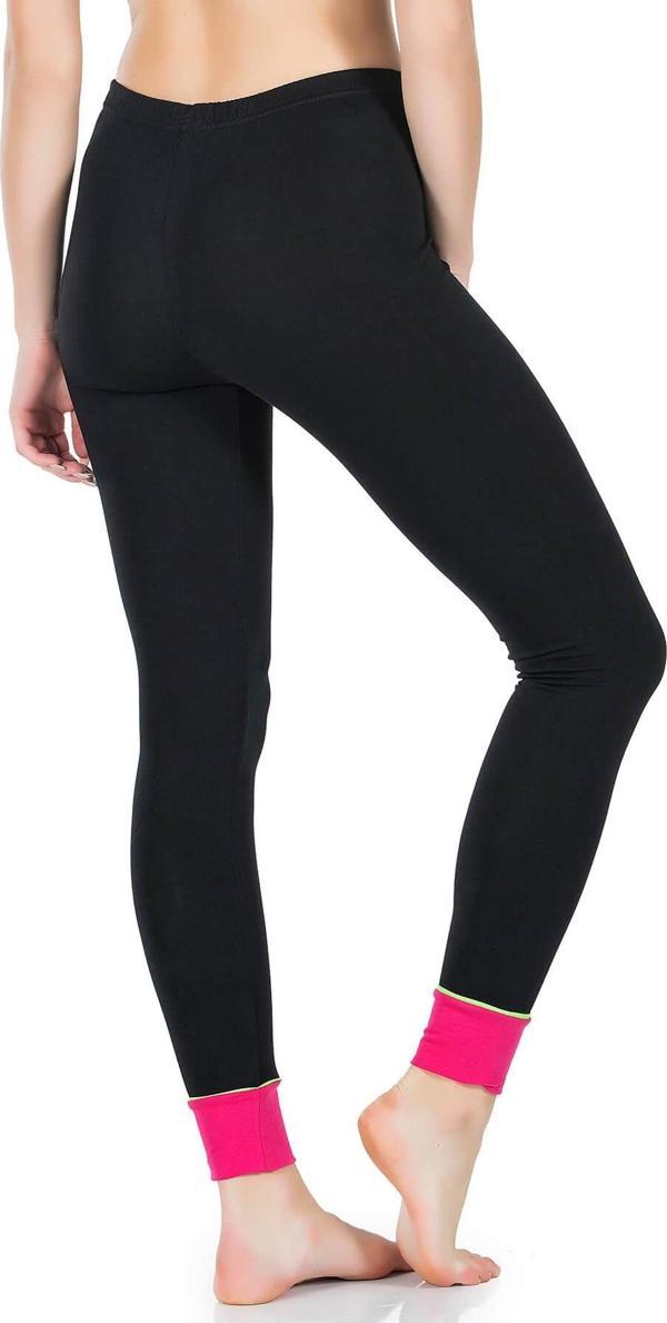 Baskılı Yüksek Bel Kadın Tayt - Image 1