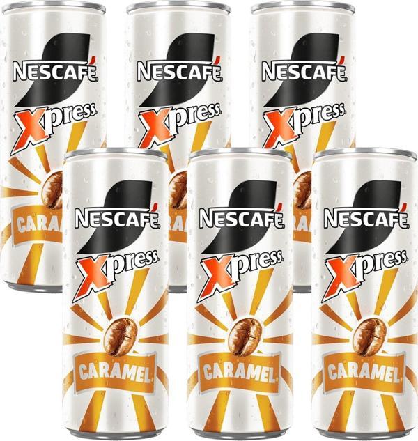 Nescafe Xpress Caramel 250ml x 6 Adet - Image 1