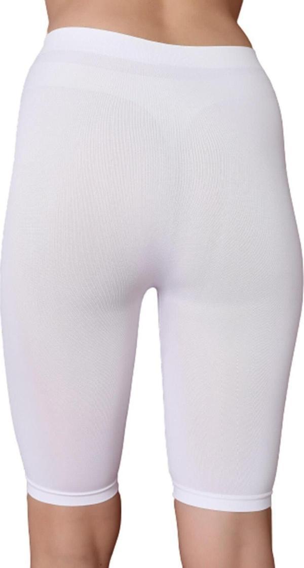 BEYAZ   Soft Kapri Tayt - Image 1