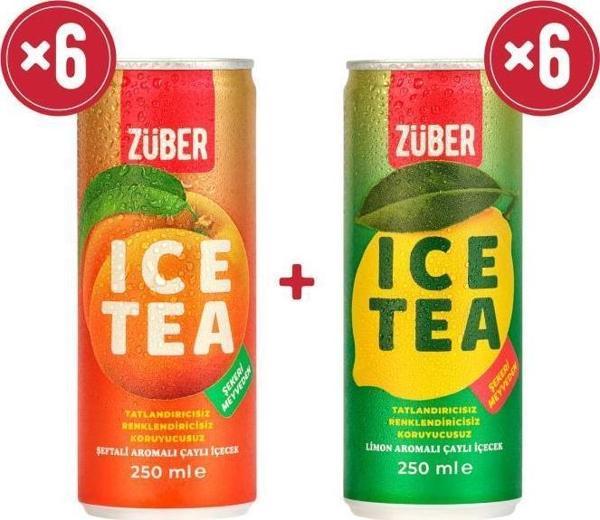 Ice Tea Limon & Şeftali 250ml X 12 Adet - Image 1