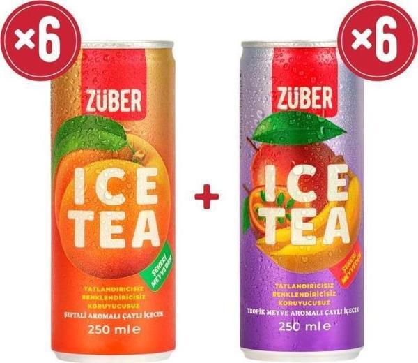 Ice Tea Tropik & Şeftali 250ml X 12 Adet - Image 1