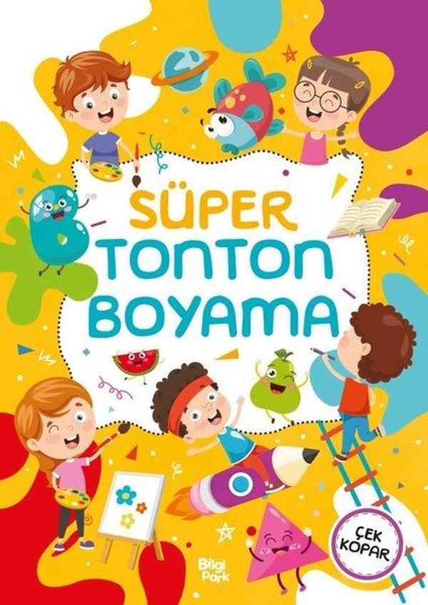 Süper Tonton Boyama Kitabı - Bilgi Park Yayınları - Image 1