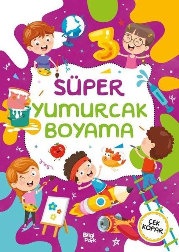Süper Yumurcak Boyama Kitabı - Bilgi Park Yayınları - Image 1