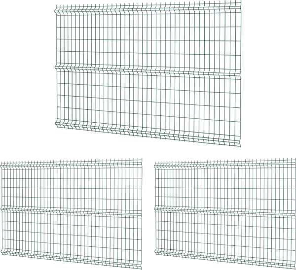 Telfence 3 'lü Panel Çit Teli Çift Telli Avantaj Paketi (7,5 Metre) 50 Cm-Antrasit - Image 1