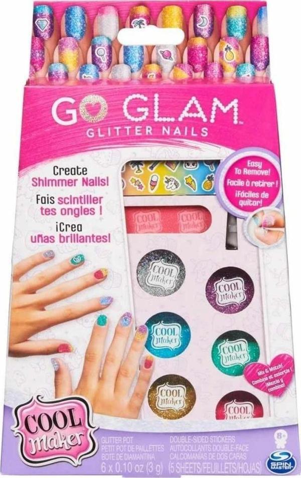 Nessiworld  26329 Cool Maker Go Glam Işıltılı Tırnaklar - Image 1