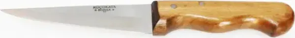 Küçükata Bursa İnce Sivri Kasap Bıçağı No:1, 13 cm - Ahşap Sap - Image 1
