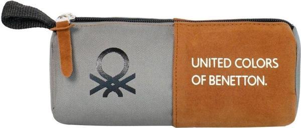 United Colors Of Benetton Erkek Çocuk Üçgen Kalemlik Gri Kahve - Image 1