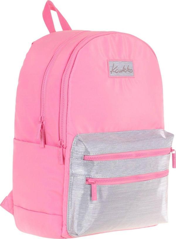 Kaukko Magic Dreams Kız Çocuk Dört Bölmeli Pembe Gri Okul Sırt Çantası (İlkokul+Ortaokul) - K1816 - Image 1