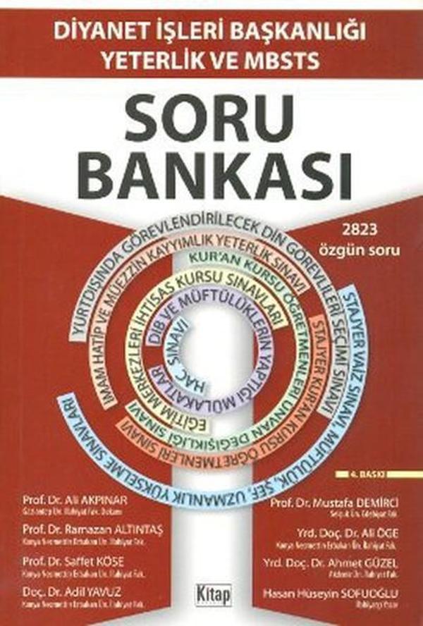 Diyanet İşleri Başkanlığı Yeterlik ve MBSTS Soru Bankası 2823 Özgün Soru - Kitap Dünyası - Image 1