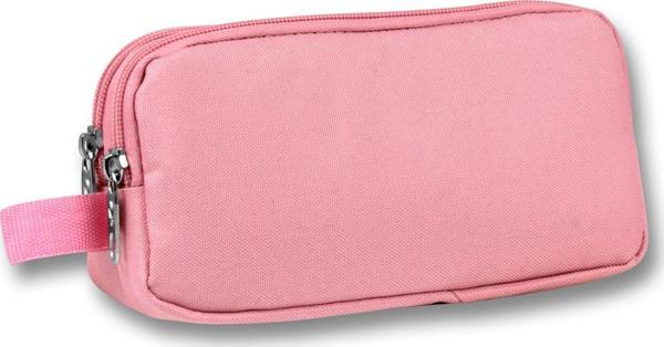 Ümit Çanta Kız Çocuklar İçin İki Bölmeli Kalemlik - Pembe - 5123 - Image 1