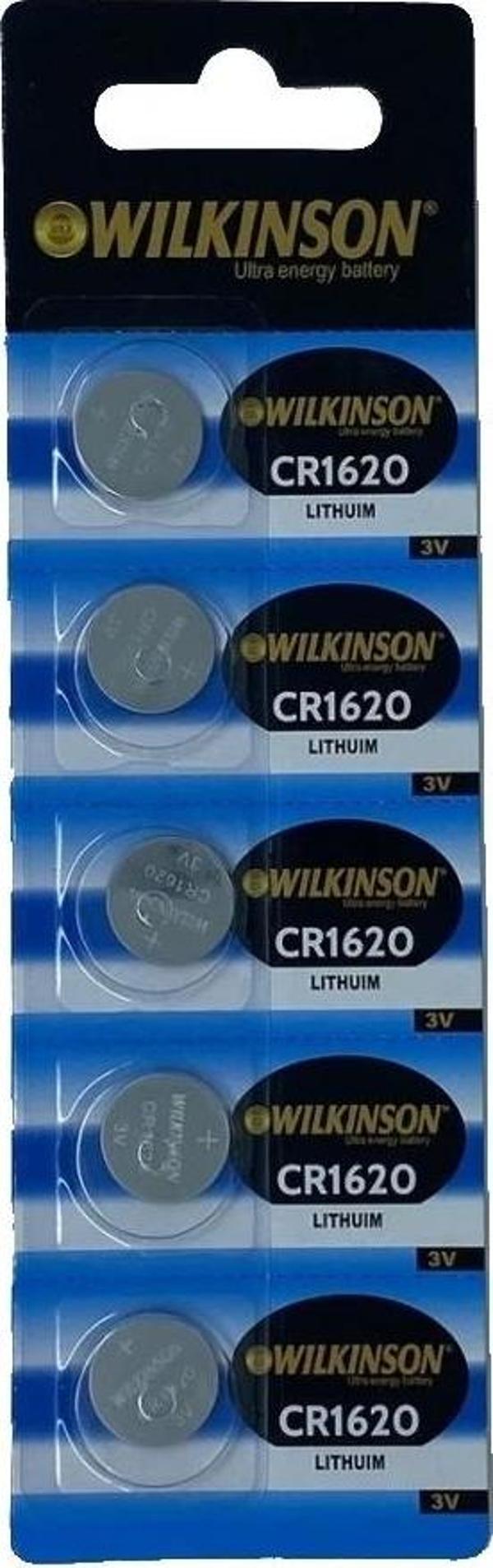 Wılkınson 1620 3v Lityum Düğme Pil 5'li Paket - Image 1