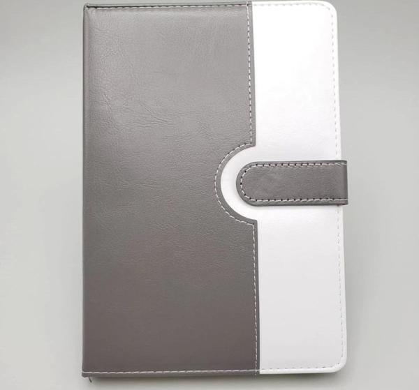 Çizgili Termo Deri Defter - Image 1