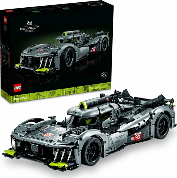 Nessiworld LEGO Technic PEUGEOT 9X8 24H Le Mans Hybrid Hypercar 42156 - Image 1