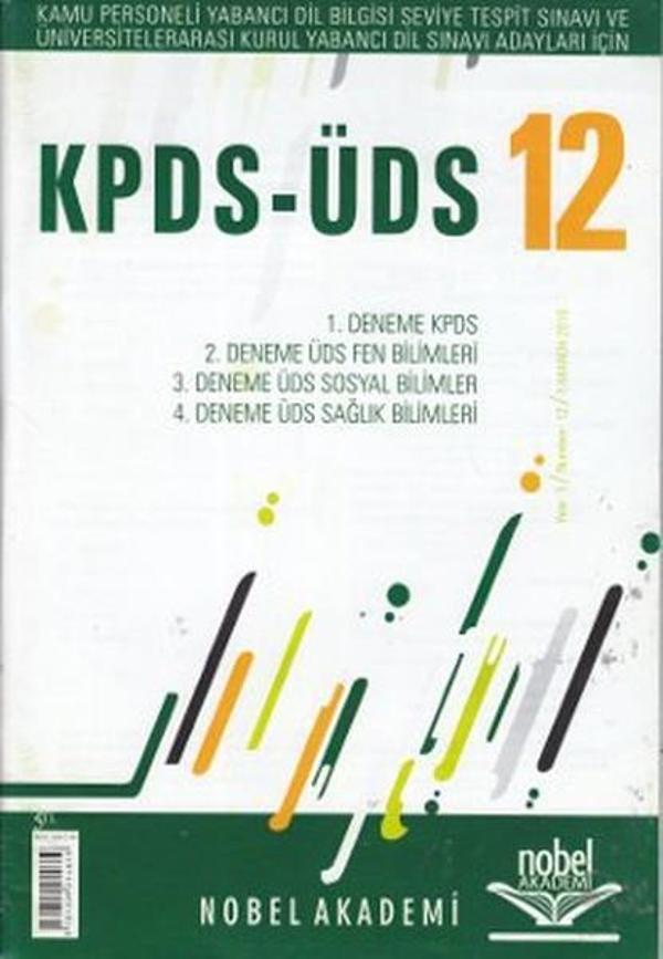 KPDS - ÜDS 12 - Nobel Akademik Yayıncılık - Image 1