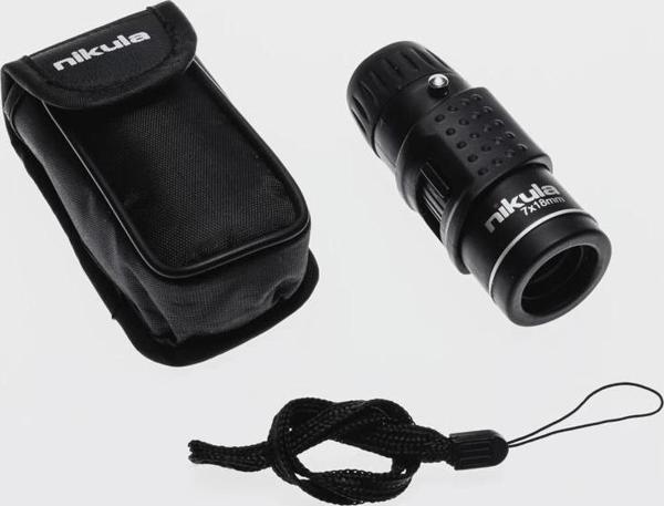 Nıkula 7x18  Avuç Içi  Kauçuk Kaplamalı Hd Optik, Cepte Taşınan Mini Monoküler Dürbün - Image 1