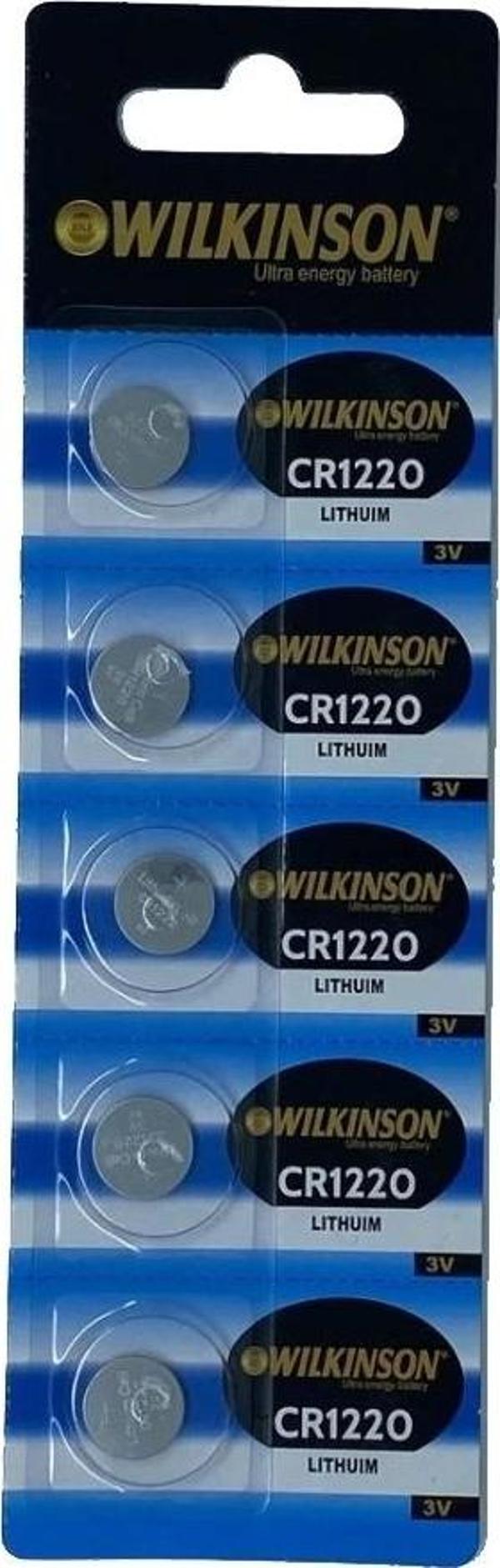 Wılkınson 1220 3v Lityum Düğme Pil 5'li Paket - Image 1