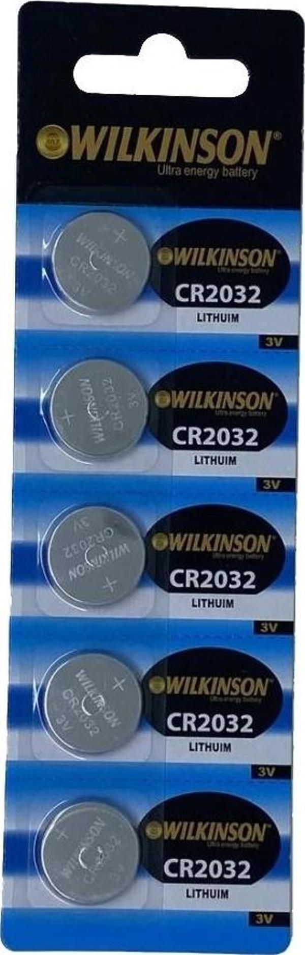 Wılkınson 2032 3v Lityum Düğme Pil 5'li Paket - Image 1