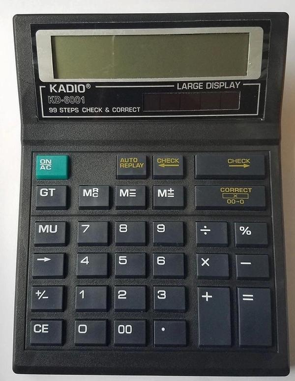 Kd-6001 Hesap Makinası - Image 1