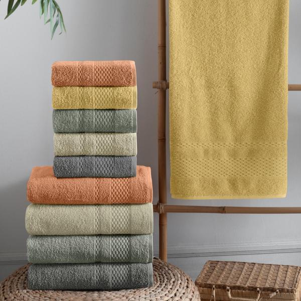 Schafer Home Arya 70x140 Havlu 1 Parça-Hardal - Image 1