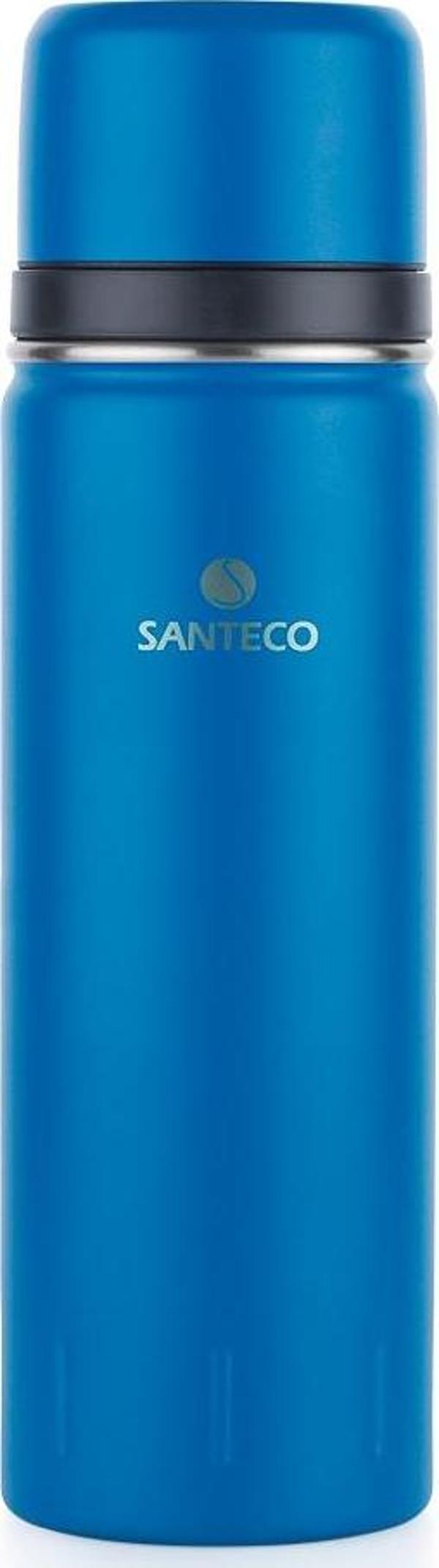 Santeco Kolima 2 Kapaklı Termos 1 L-Mavi - Image 1