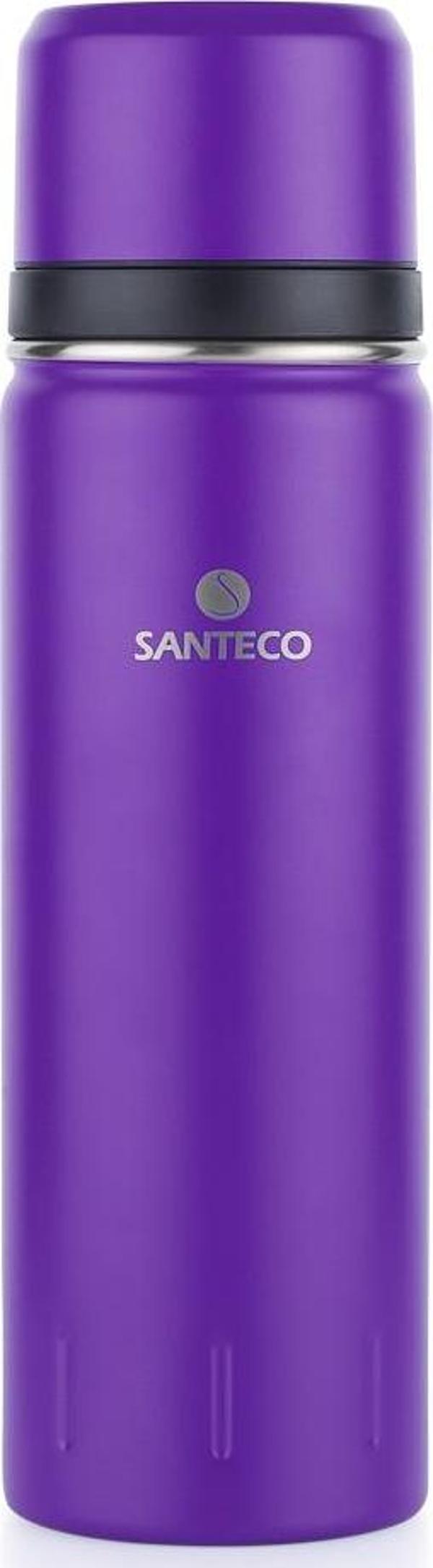 Santeco Kolima 2 Kapaklı Termos 1 L-Mor - Image 1