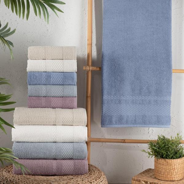 Schafer Home Arya 70x140 Havlu 1 Parça-İndigo - Image 1