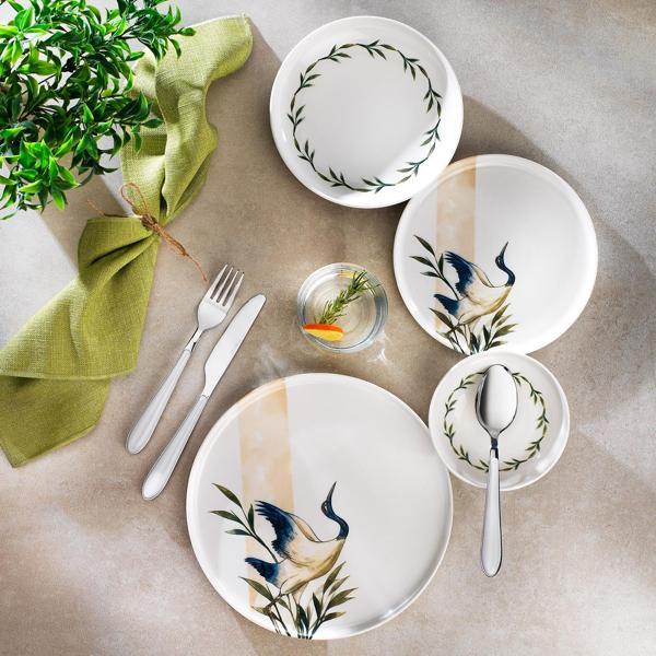 Schafer Dolce Yemek Takımı 24 Parça-Yeşil - Image 1