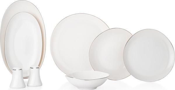Schafer Ella Yemek Takımı 56 Parça-Platin - Image 1