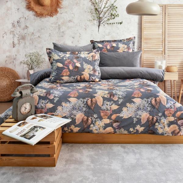 Schafer Home Premium Comfort Çift Kişilik Nevresim Takımı 6 Parça-Gri - Image 1