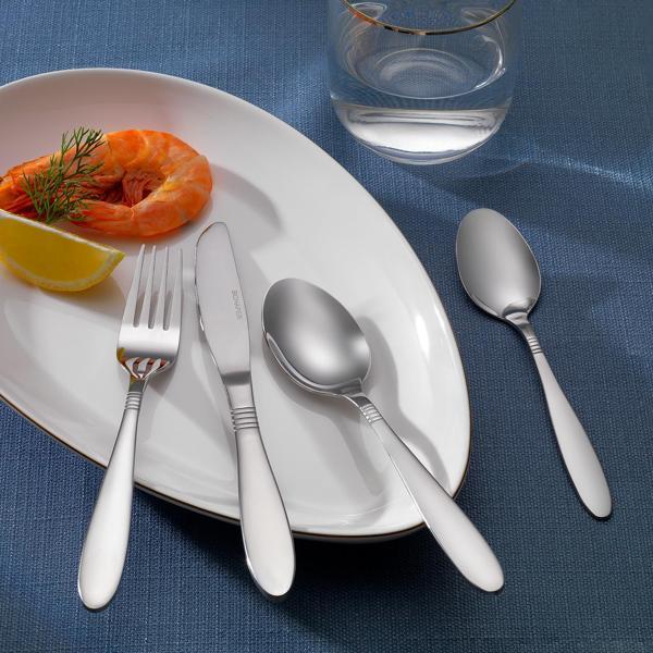 Schafer Sheen 24 Parça Çatal Kaşık Bıçak Takımı-Gümüş24 - Image 1