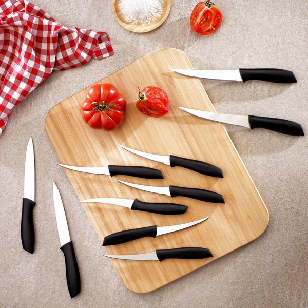 Schafer Quick Chef Bıçak Seti 10 Parça-Siyah - Image 1