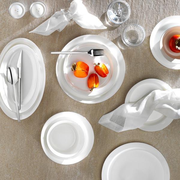 Schafer Superfine Bone Lux Yemek Takımı 56 Parça-Platin - Image 1