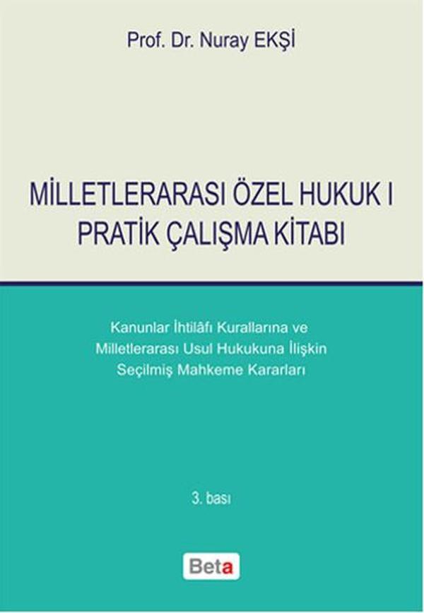 Milletlerarası Özel Hukuk 1-Pratik - Beta Yayınları - Image 1