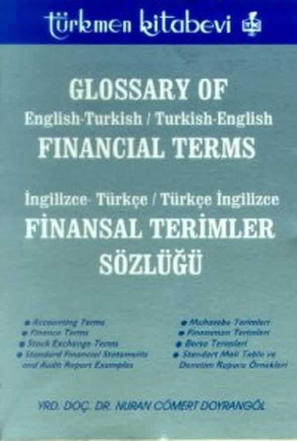 Finansal Terimler Sözlüğü İngilizce-Türkçe / Türkçe - İngilizceGlossary of Financial TermsEngli - Türkmen Kitabevi - Image 1