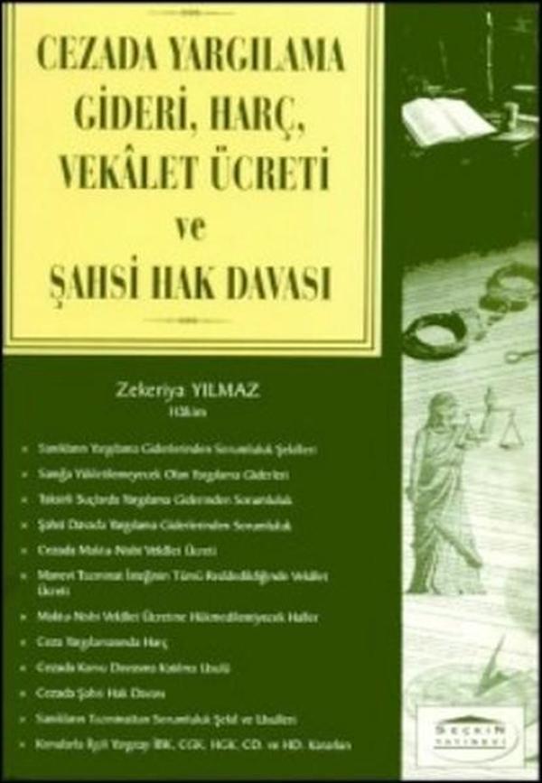 Cezada Yargılama Gideri Harç Vekalet Ücreti ve Şahsi Hak Davası - Seçkin Yayıncılık - Image 1
