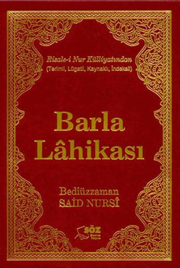 Söz Basım Yayın Barla Lahikası - Söz Basım Yayın - Image 1