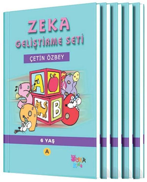 Zeka Geliştirme Seti 6 Yaş (5 Kitap) - Yuka Kids Yayınevi - Image 1
