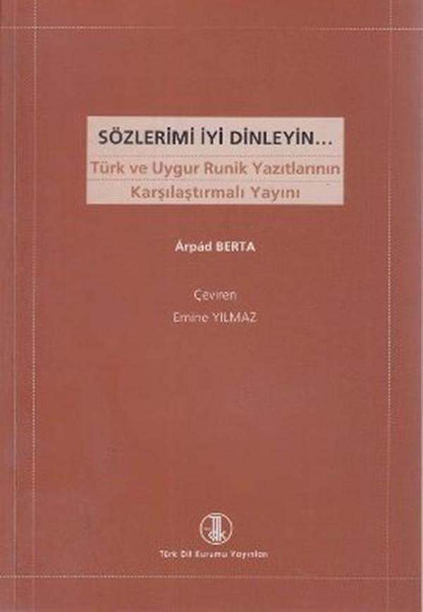 Sözlerimi İyi Dinleyin - Türk Dil Kurumu Yayınları - Image 1