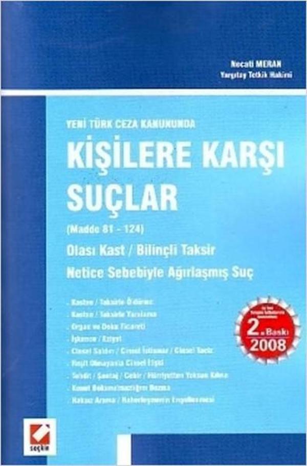Kişilere Karşı Suçlar - Seçkin Yayıncılık - Image 1