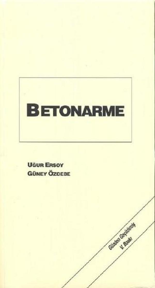 Betonarme  - Tek cilt - Evrim Yayınevi - Image 1