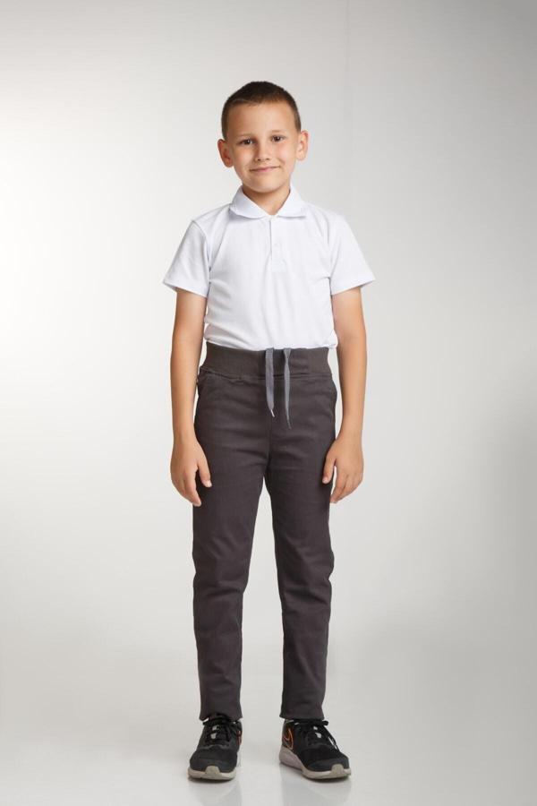 Yakamel Spor Model Esnek Canvas Okul Pantolon Gizli Bel Lastikli - Image 1