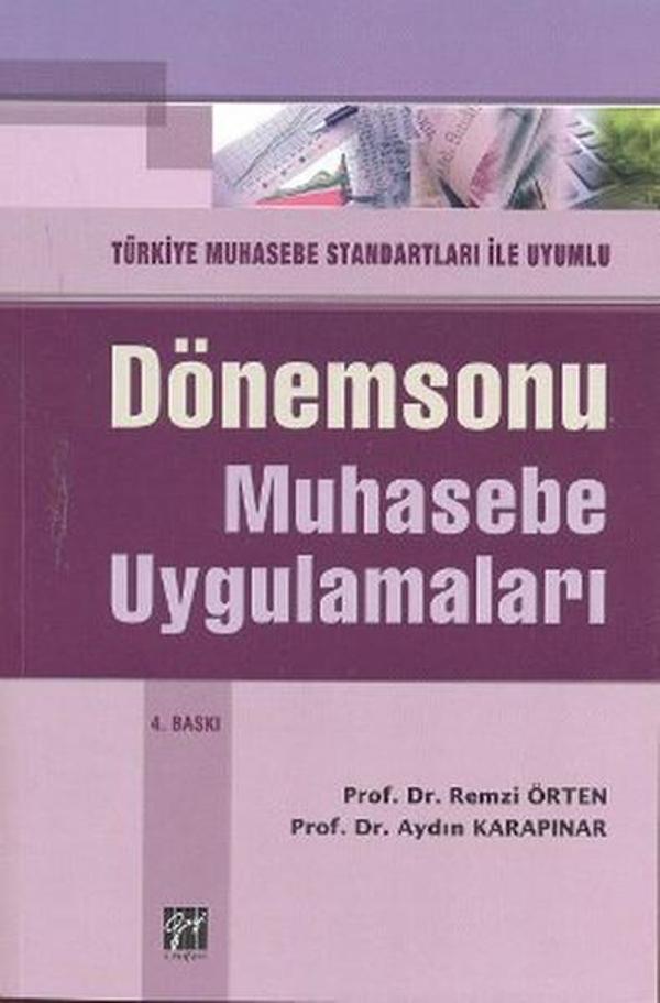 Dönemsonu Muhasebe Uygulamaları - Gazi Kitabevi - Image 1